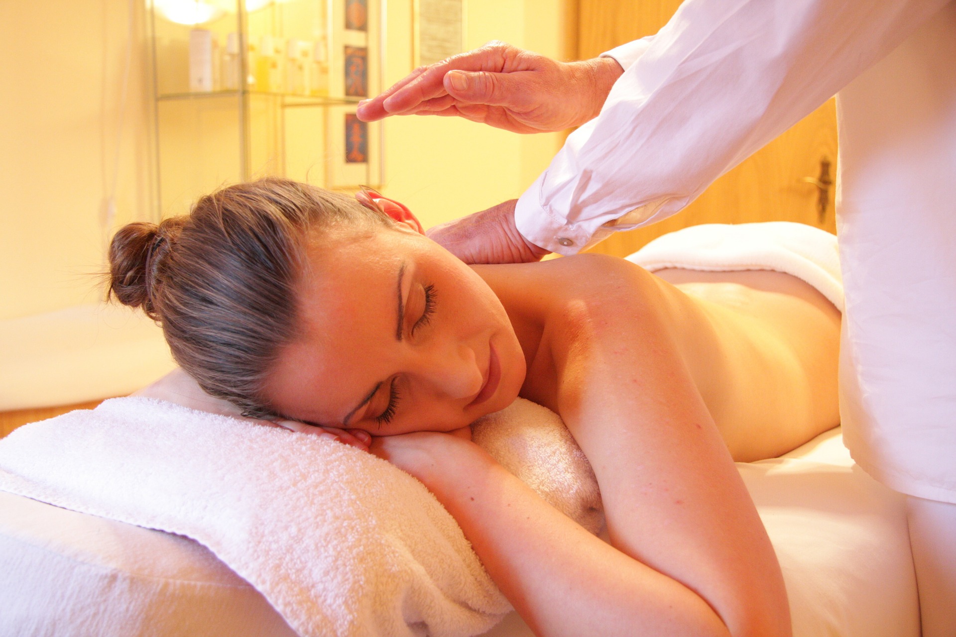 Entspannende Massage