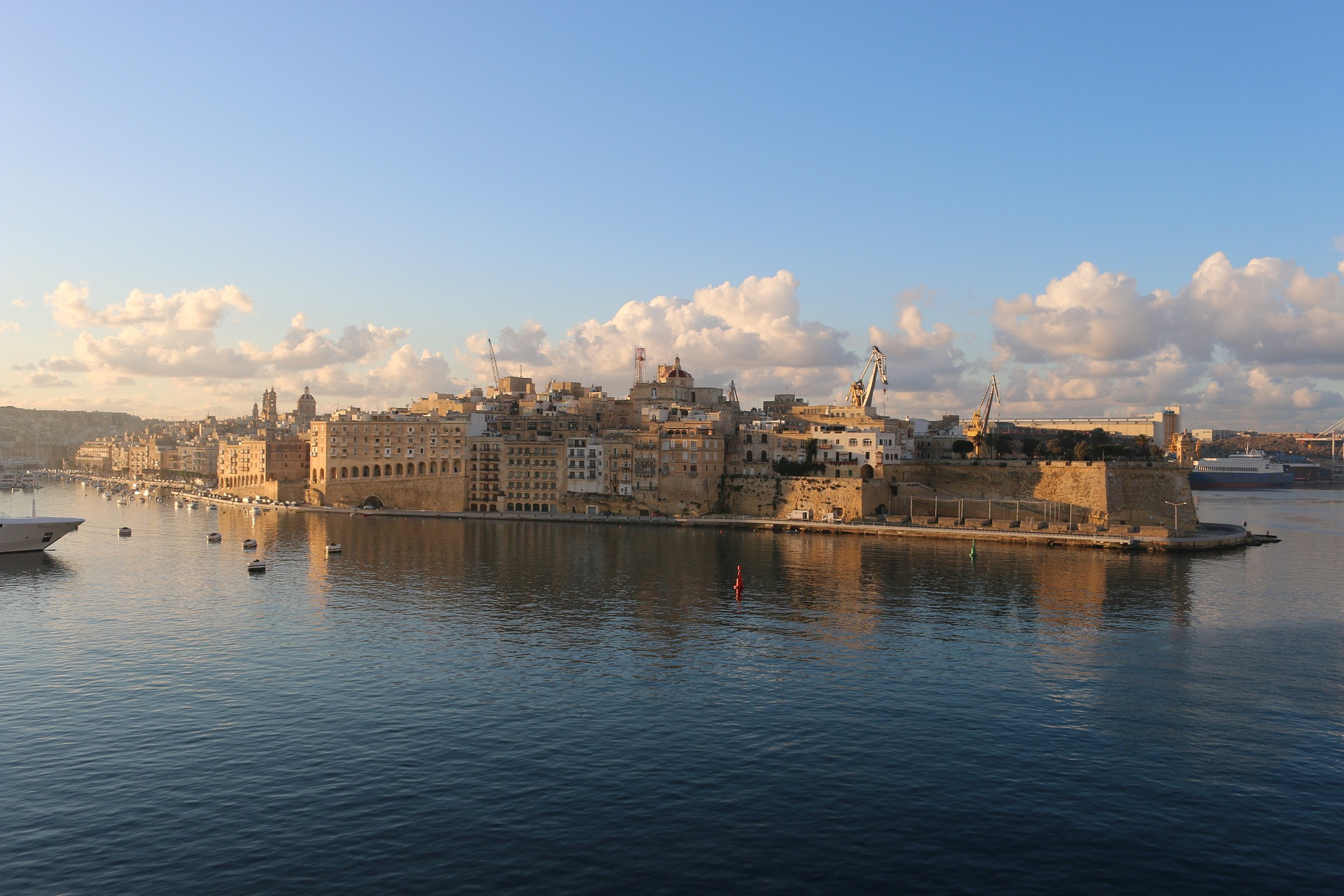 Blick auf Valletta, Malta